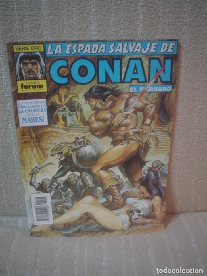 C&oacute;mics: CONAN, LA ESPADA SALVAJE N&ordm; 129 (PRIMERA EDICI&Oacute;N) - MBE - Foto 1