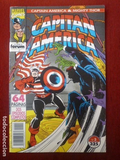 C&oacute;mics: COMIC FORUM CAPITAN AMERICA Y THOR N&ordm; 3. - Foto 1