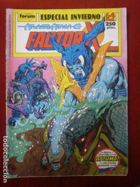 C&oacute;mics: COMIC FORUM ATLANTIS ATACA. FACTOR X. ESPECIAL INVIERNO. - Foto 1