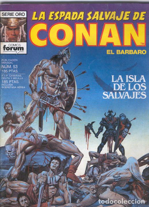 C&oacute;mics: La Espada Salvaje de Conan 1&ordf; edici&oacute;n. n&ordm; 53 - Foto 1