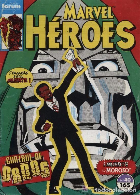 C&oacute;mics: Marvel Heroes volumen 1 n&uacute;mero 40 Control de Da&ntilde;os - Foto 1