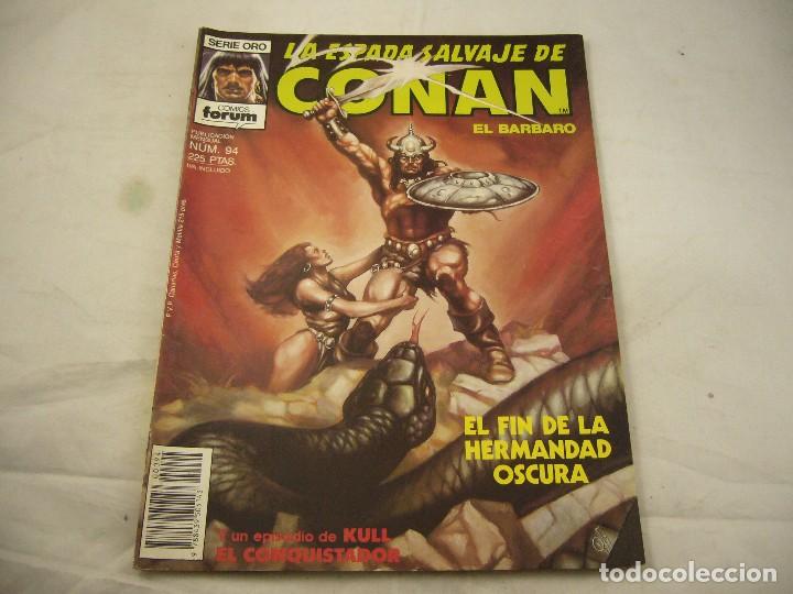 C&oacute;mics: LA ESPADA SALVAJE DE CONAN N&ordm; 94 PRIMERA EDICION - Foto 2