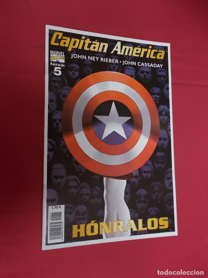 C&oacute;mics: CAPIT&Aacute;N AM&Eacute;RICA. VOL 5. N&ordm; 5. FORUM. - Foto 1