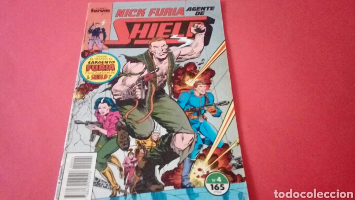 C&oacute;mics: AGENTE DE SHIELD NICK FURIA 4 EXCELENTE ESTADO - Foto 1
