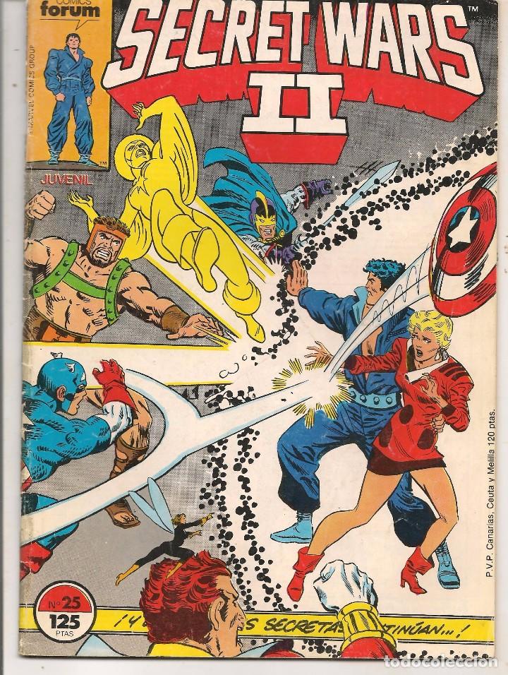 C&oacute;mics: SECRET WARS II. N&ordm; 25. FORUM. (C/A54) - Foto 1