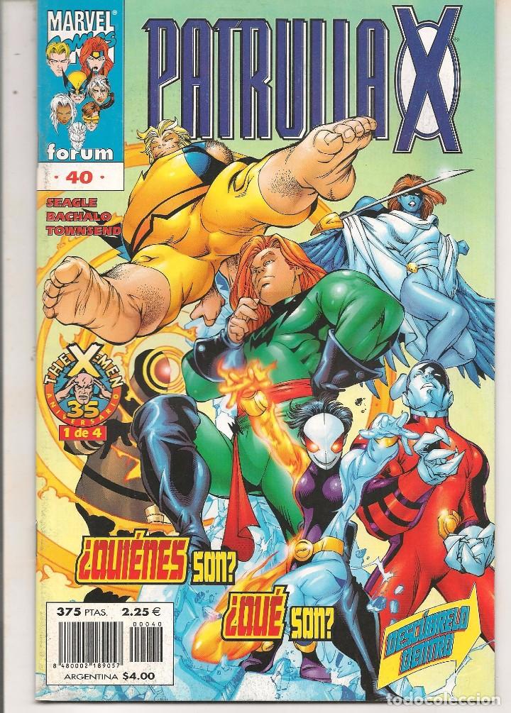 C&oacute;mics: PATRULLA X. N&ordm; 40. FORUM.  (C/A54) - Foto 1