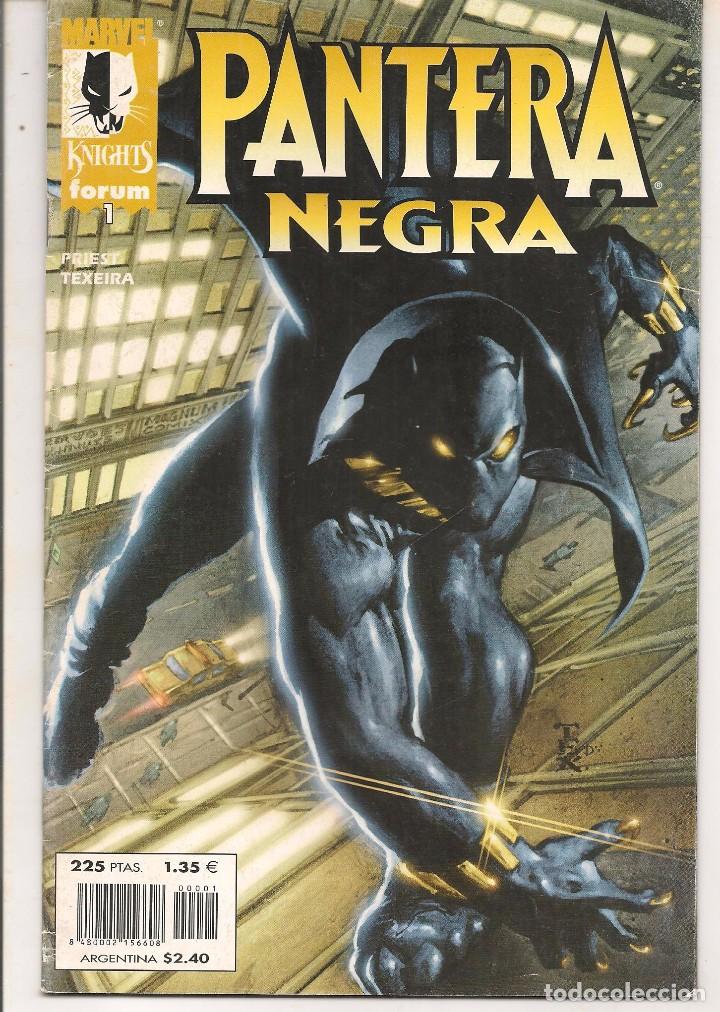 C&oacute;mics: PANTERA NEGRA. N&ordm; 1.  FORUM. (C/A54) - Foto 1