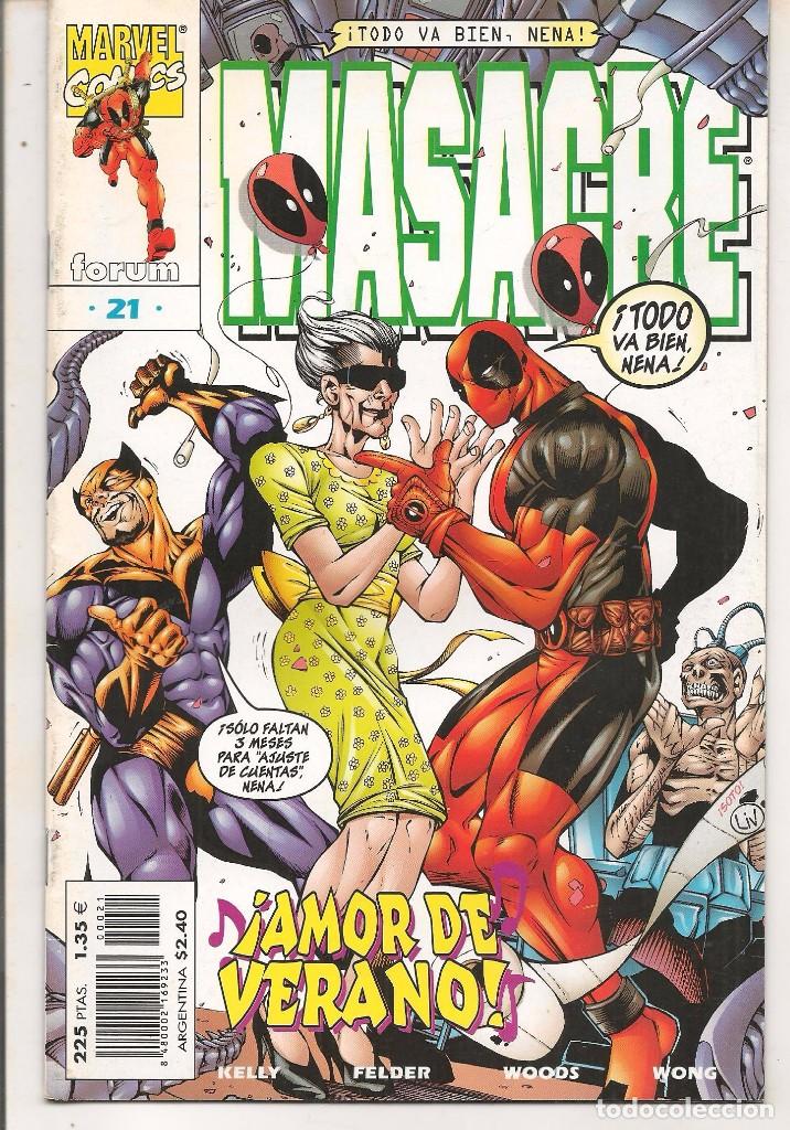 C&oacute;mics: MASACRE. N&ordm; 21.  FORUM. (C/A54) - Foto 1