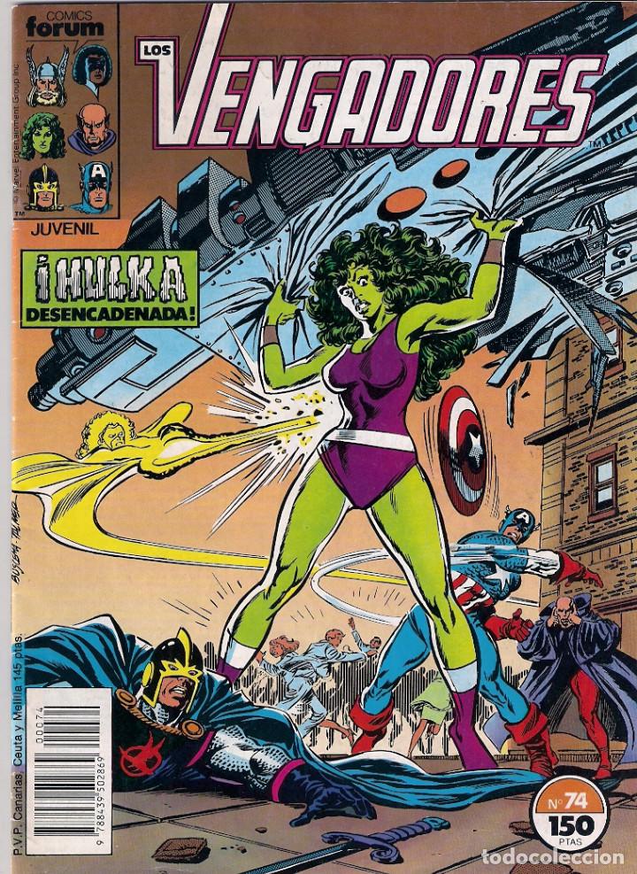 C&oacute;mics: Los Vengadores. 1&ordf; edici&oacute;n. n&ordm; 74 - Foto 1