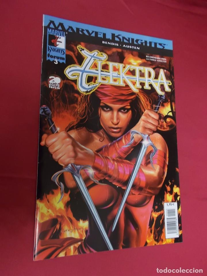 C&oacute;mics: MARVEL KNIGHTS. ELEKTRA. N&ordm; 3. FORUM. - Foto 1