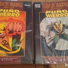 Cómics: CLASICOS MARVEL PUÑO DE HIERRO 1 Y 2 COMPLETA