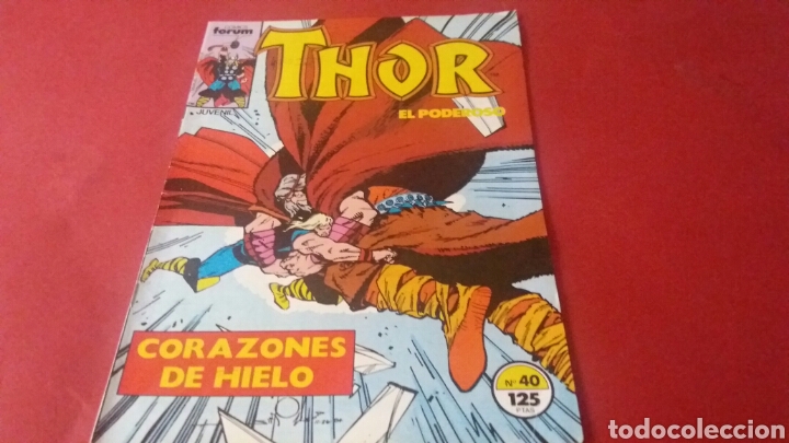 C&oacute;mics: CASI EXCELENTE ESTADO THOR EL PODEROSO 40 FORUM - Foto 1
