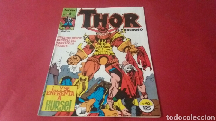 C&oacute;mics: DE KIOSCO THOR EL PODEROSO 45 FORUM - Foto 1