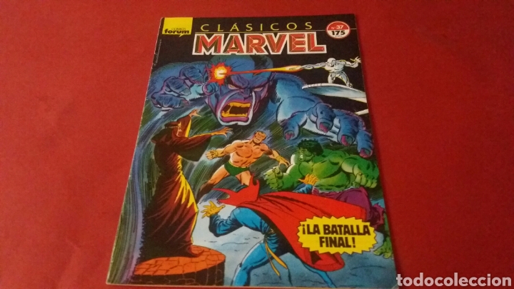 C&oacute;mics: CLASICOS MARVEL 37 EXCELENTE ESTADO FORUM - Foto 1