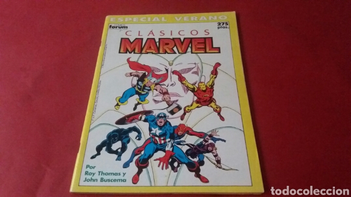 C&oacute;mics: CLASICOS MARVEL ESPECIAL VERANO EXCELENTE ESTADO FORUM - Foto 1