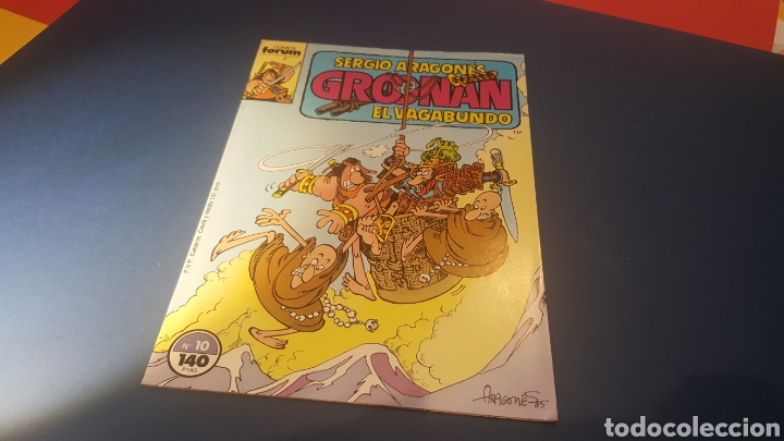 C&oacute;mics: GROONAN EL VAGABUNDO 10 EXCELENTE ESTADO FORUM - Foto 1