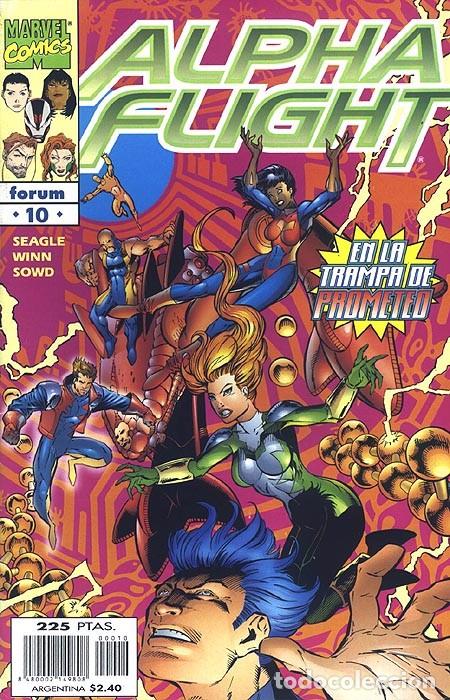C&oacute;mics: ALPHA FLIGHT VOL. 2 N&ordm; 10 FORUM Muy buen estado - Foto 1