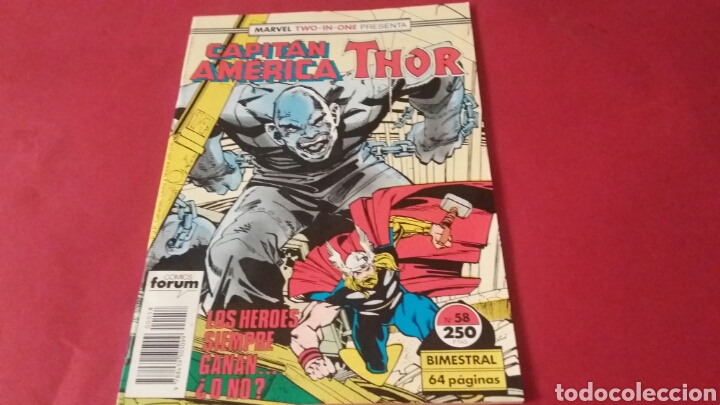 C&oacute;mics: CAPITAN AMERICA 58 EXCELENTE ESTADO FORUM - Foto 1