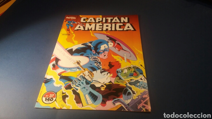 C&oacute;mics: CAPITAN AMERICA 37 EXCELENTE ESTADO FORUM - Foto 1