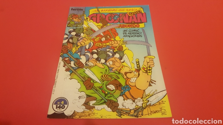 C&oacute;mics: GROONAN EL VAGABUNDO 4 EXCELENTE ESTADO FORUM - Foto 1