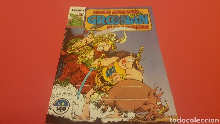 C&oacute;mics: GROONAN EL VAGABUNDO 6 EXCELENTE ESTADO FORUM - Foto 1