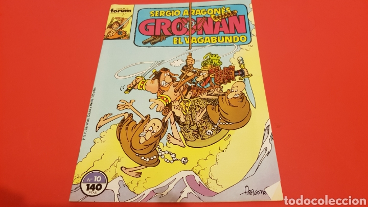 C&oacute;mics: GROONAN EL VAGABUNDO 10 EXCELENTE ESTADO FORUM - Foto 1
