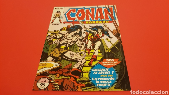 C&oacute;mics: CONAN EL BARBARO 4 EXCELENTE ESTADO FORUM - Foto 1