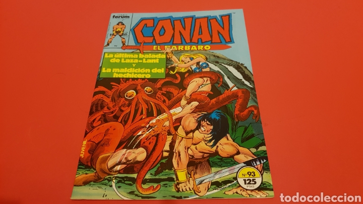 C&oacute;mics: CONAN EL BARBARO 93 EXCELENTE ESTADO FORUM - Foto 1