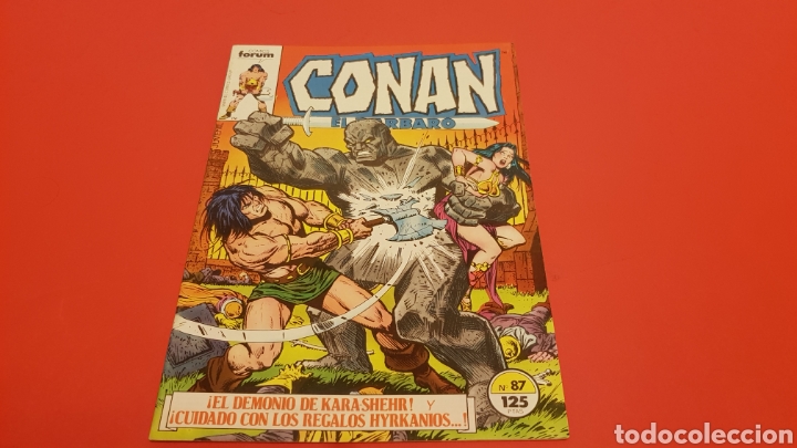 C&oacute;mics: CONAN EL BARBARO 87 EXCELENTE ESTADO FORUM - Foto 1