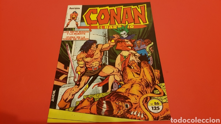 C&oacute;mics: CONAN EL BARBARO 86 EXCELENTE ESTADO FORUM - Foto 1