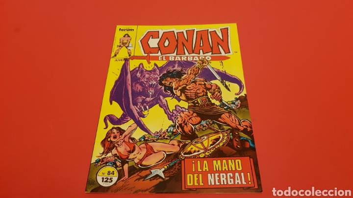 C&oacute;mics: CONAN EL BARBARO 84 EXCELENTE ESTADO FORUM - Foto 1