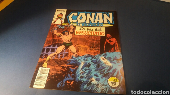 C&oacute;mics: CONAN EL BARBARO 34 EXCELENTE ESTADO FORUM - Foto 1