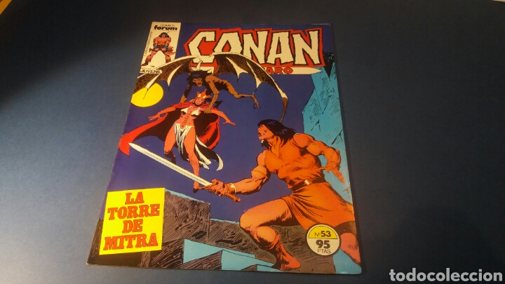 C&oacute;mics: CONAN EL BARBARO 53 EXCELENTE ESTADO FORUM - Foto 1