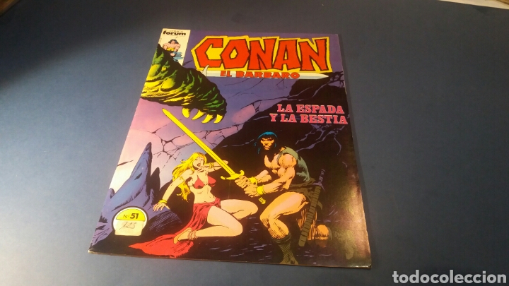 C&oacute;mics: CONAN EL BARBARO 51 EXCELENTE ESTADO FORUM - Foto 1