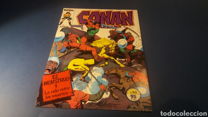 C&oacute;mics: CONAN EL BARBARO 50 EXCELENTE ESTADO FORUM - Foto 1