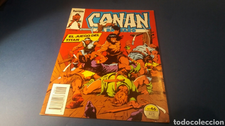 C&oacute;mics: CONAN EL BARBARO 46 EXCELENTE ESTADO FORUM - Foto 1