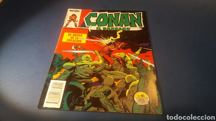 C&oacute;mics: CONAN EL BARBARO 41 EXCELENTE ESTADO FORUM - Foto 1
