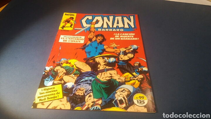 C&oacute;mics: CONAN EL BARBARO 99 EXCELENTE ESTADO FORUM - Foto 1