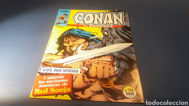 C&oacute;mics: CONAN EL BARBARO 126 EXCELENTE ESTADO FORUM - Foto 1