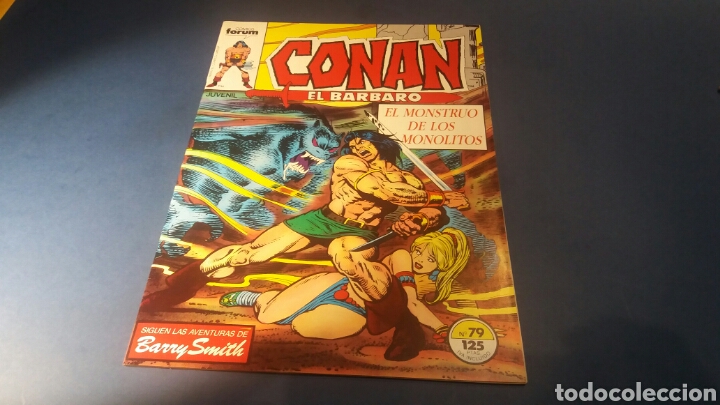 C&oacute;mics: CONAN EL BARBARO 79 EXCELENTE ESTADO FORUM - Foto 1