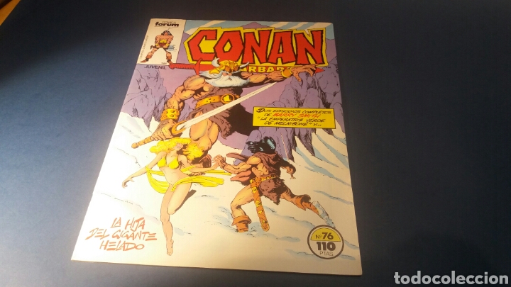 C&oacute;mics: CONAN EL BARBARO 76 EXCELENTE ESTADO FORUM - Foto 1