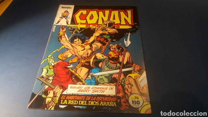 C&oacute;mics: CONAN EL BARBARO 74 EXCELENTE ESTADO FORUM - Foto 1
