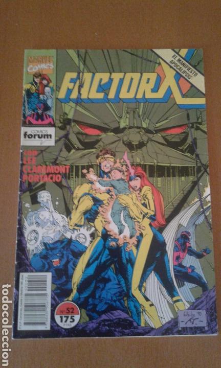 C&oacute;mics: FACTOR X VOL.1 N&ordm; 52 ( FORUM ) - Foto 1