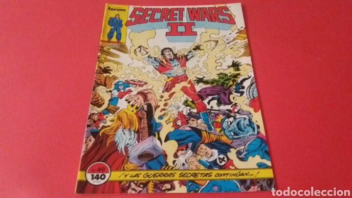 C&oacute;mics: SECRET WARS 49 EXCELENTE ESTADO FORUM - Foto 1