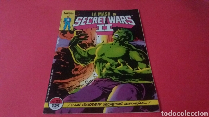 C&oacute;mics: SECRET WARS 23 EXCELENTE ESTADO FORUM - Foto 1