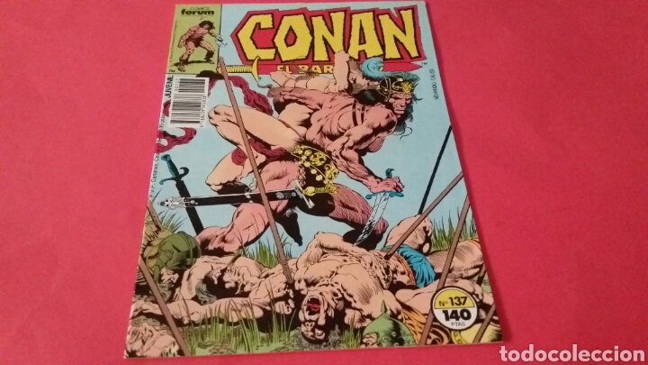 C&oacute;mics: CONAN EL BARBARO 137 EXCELENTE ESTADO FORUM - Foto 1