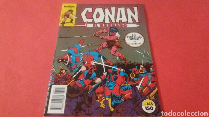 C&oacute;mics: CONAN EL BARBARO 145 EXCELENTE ESTADO FORUM - Foto 1