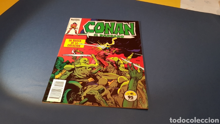 C&oacute;mics: CONAN EL BARBARO 41 EXCELENTE ESTADO FORUM - Foto 1