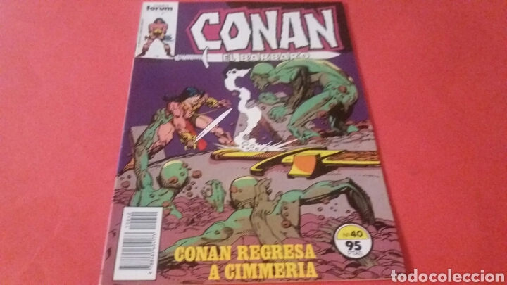 C&oacute;mics: CONAN EL BARBARO 40 EXCELENTE ESTADO FORUM - Foto 1