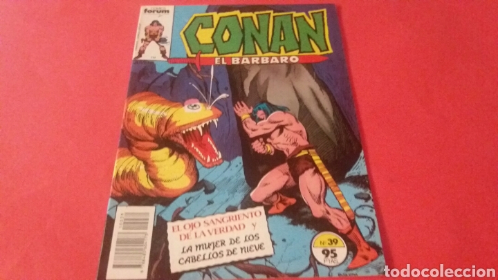 C&oacute;mics: CONAN EL BARBARO 39 EXCELENTE ESTADO FORUM - Foto 1